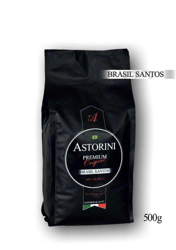 ASTORINI PREMIUM Brasil Santos zrnková káva 500 g